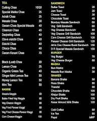 Dhan Rashmi Tea Stall menu 1