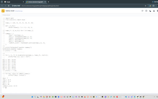 Scorpion Python Shell screenshot 3