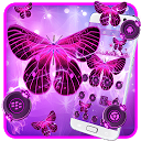 Neon Purple Butterfly 1.1.3 APK Descargar