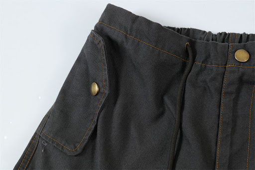 Title 14, Mens Loose Straight Pants with Drawstring and ...