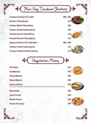 Biryani E Khaas menu 