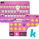 Thème de clavier Pinkglitter icon