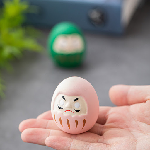 Title 6, Colorful Dharma Cartoon Ceramic Home Ornament. ...