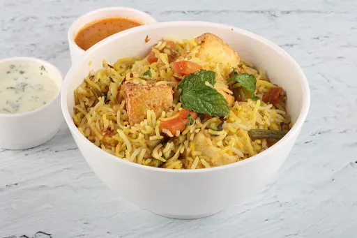 Paneer Handi Biryani