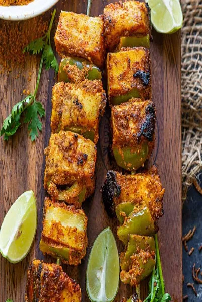 Paneer Achari Tikka