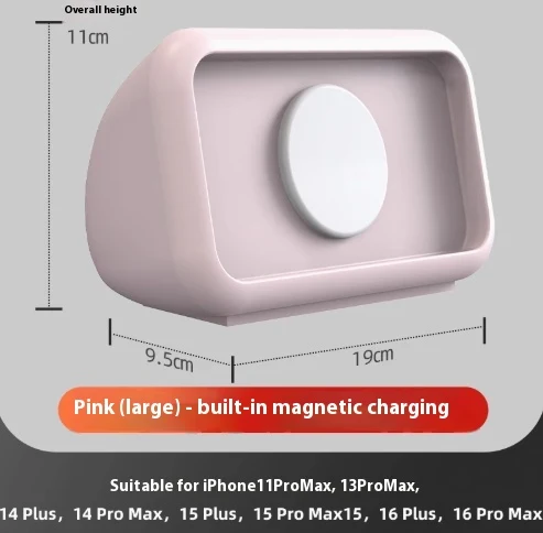 Magnetic Wireless Charging Phone Holder provides a secure hold and fast charging, ensuring a convenient and efficient in