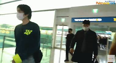 221001 BTS Suga at Incheon International Airport