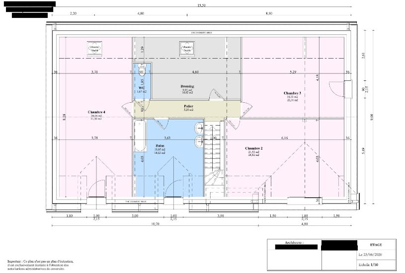  Vente Terrain à bâtir - 1 413m² à Grangues (14160) 