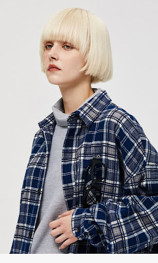 Title 4, Mens Heavy High Street Brushed Plaid Shirt, a ...