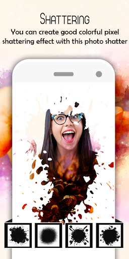 Shattering Effect - Overlay Photo editor