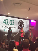 Wayde van Niekerk at the launch of his documentary Titled 43.03: The Wayde van Niekerk Story at T-Systems offices in Midrand on Tuesday 3 October 2017. 