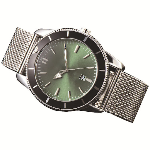 Title 3, Mens 3 Hands Stylish High Quality Steel Band Q...