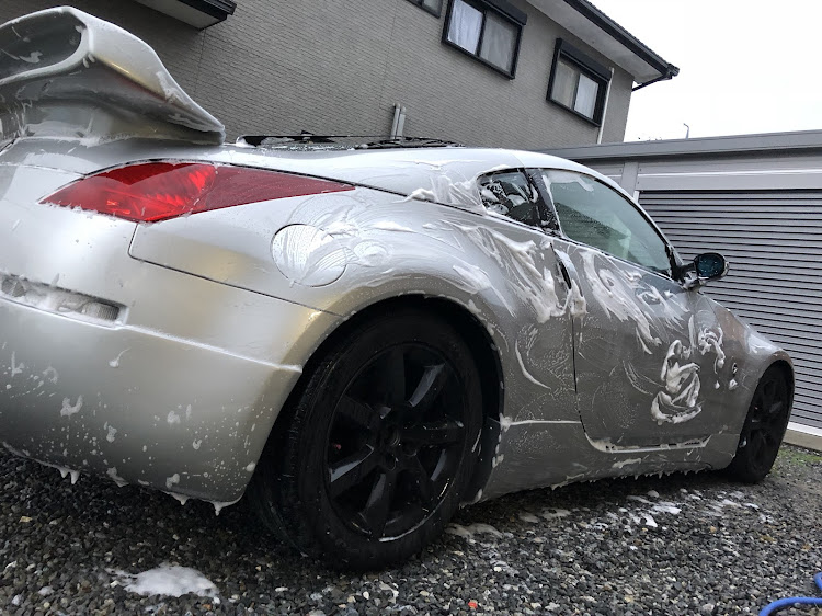 フェアレディZの洗車・Z33・フェアレディZ・ぴかぴかに関するカスタム事例の投稿画像2枚目