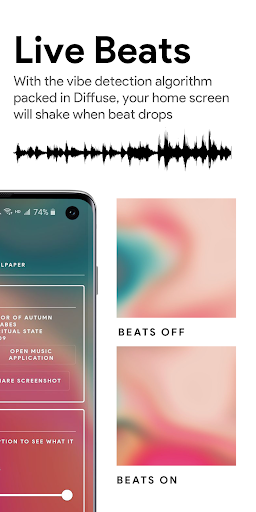 Diffuse [Free] - Apple Music Live Wallpaper 💠