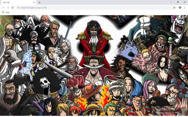 One Piece Wallpapers and New Tab