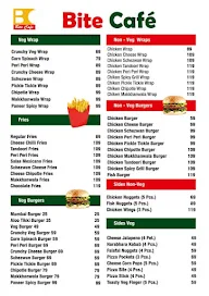 Bite Cafe menu 2