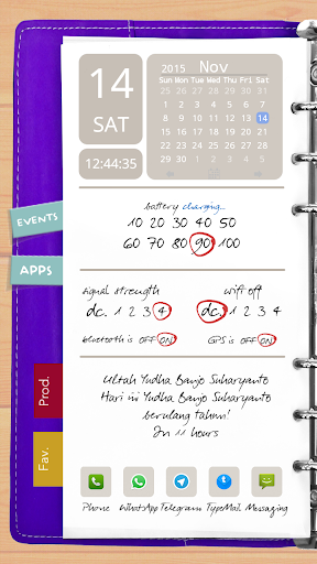 Agenda Purple Theme for TL