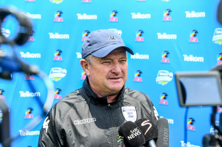 Coach Gavin Hunt of Wits during the Bidvest Wits media open day at Sturrock Park on November 20, 2018 in Johannesbrug, South Africa.