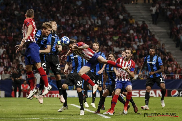 Atlético Madrid nam de scalp van Club Brugge, maar komt niet zonder kleerscheuren uit het duel