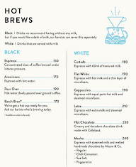 Blue Tokai Coffee Roasters menu 2