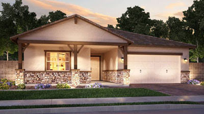 Amber floor plan by Meritage Homes in Lakeview Trails at Morrison Ranch Gilbert AZ 85296