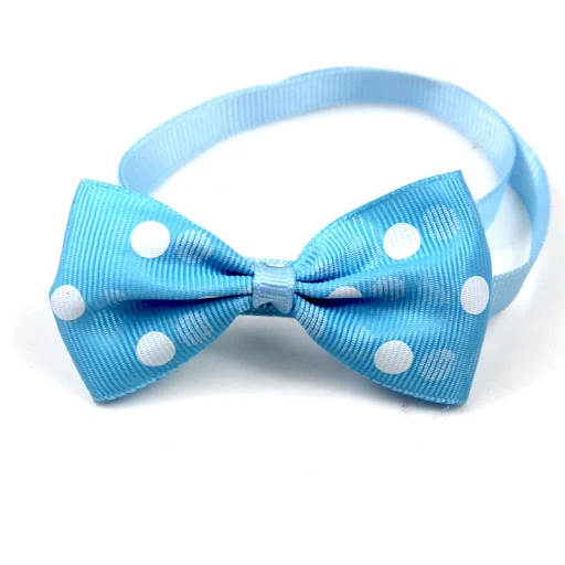 Christmas Pet Cat Dog Collar Bow Tie Adjustable Neck Strap Cat Dog Grooming Accessories Pet Decoration Cat Dog Neck Supp