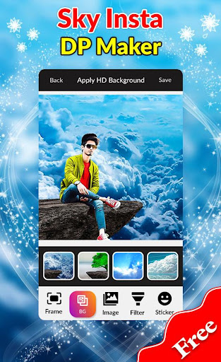 Sky Insta DP Maker