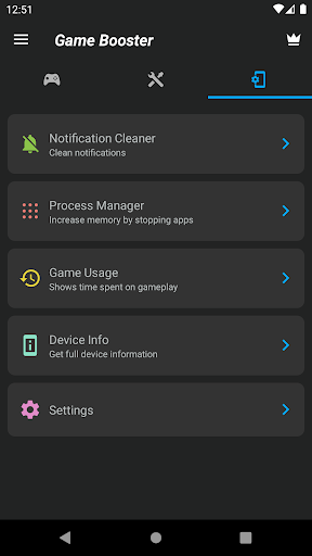 Game Booster: Manage, Launcher