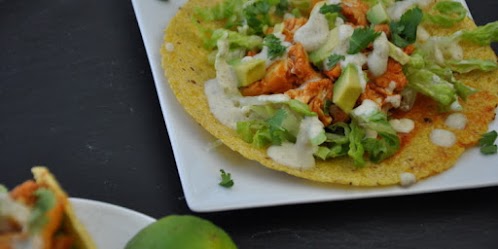 Buffalo Cauliflower Tacos