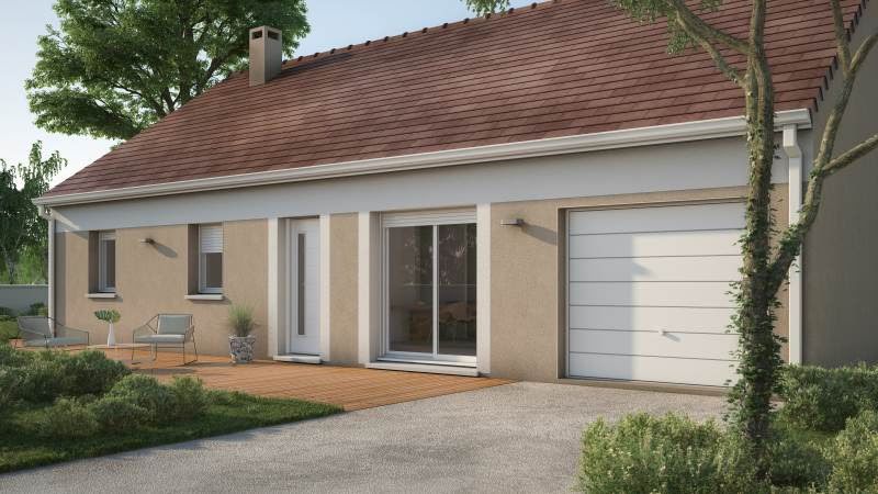 Vente maison neuve 4 pièces 65 m² à Douvres-la-Délivrande (14440), 190 000 €