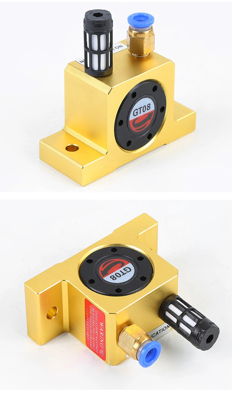 Title 6, Vibrador de turbina neumática de grado industri...