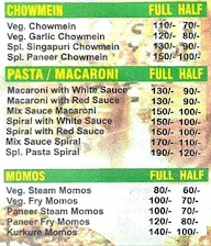 The Pizza Point menu 3