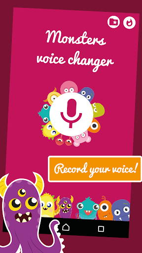 Monsters voice changer