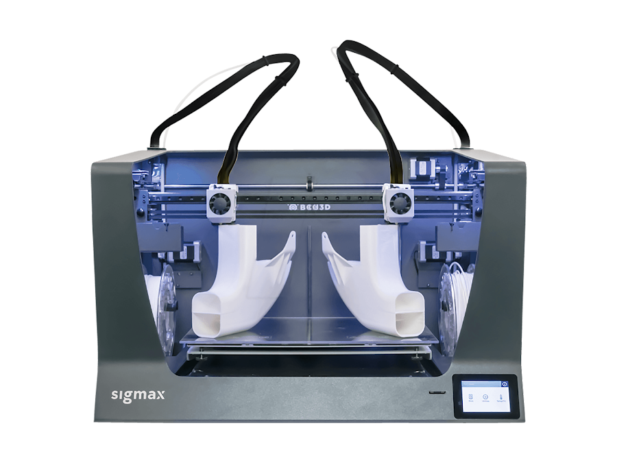 Refurbished BCN3D Sigmax R19 Independent Dual Extrusion 3D Printer *A Stock*