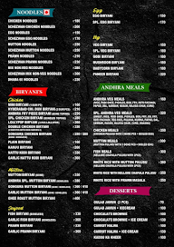 Andhra Delicious menu 3