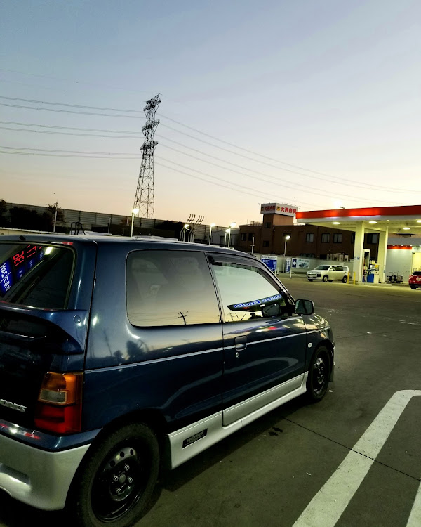 アルトワークスの夕日と愛車・ガソスタは盛れるに関するカスタム事例の投稿画像2枚目