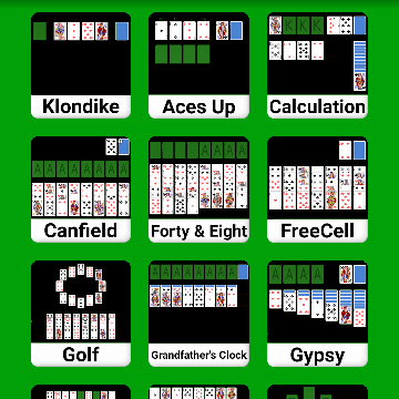 Screenshot Solitaire Wearable