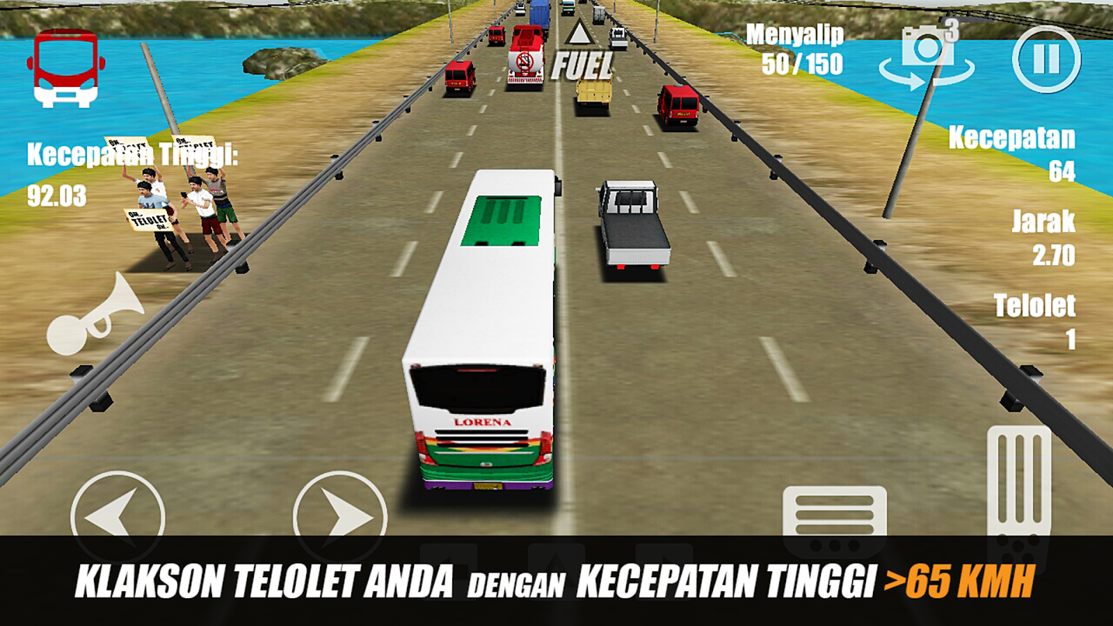 Telolet Bus Driving 3D Apl Android Di Google Play