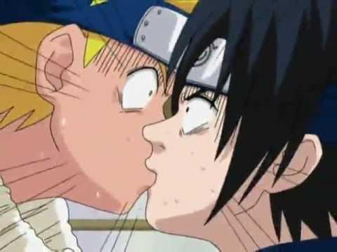What episode does Naruto and Sasuke kiss each other? - Quora