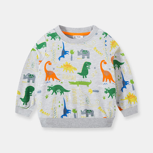 Title 3, Childrens Sweatshirt Full Print Bottoming Shir...
