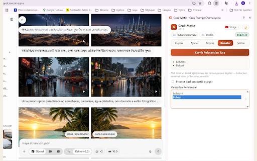 Grok-Matic - Grok Prompt Automation screenshot 3