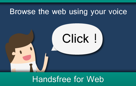 Handsfree for Web - Voice Control Preview image 0