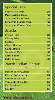 Vyanjanam-The Taste Of India menu 1