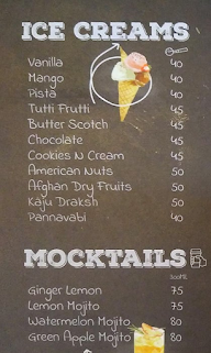 Quaranteens Cafe menu 4