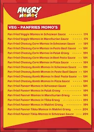 Angry Momos menu 1