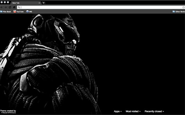 Crysis 2 Theme chrome extension