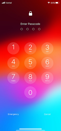 Screenshot iOS 17 Lock Screen