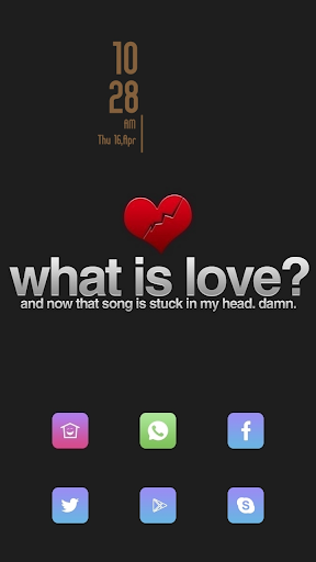 What is Love Theme