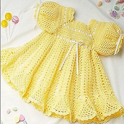 Girl crochet dress  Icon