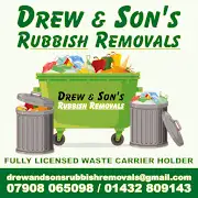 Drew & Sons Rubbish Removals Logo